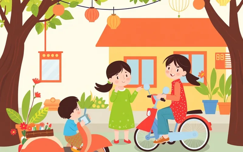 Nam sinh Đà Nẵng đeo huy chương đi xe đạp về nhà