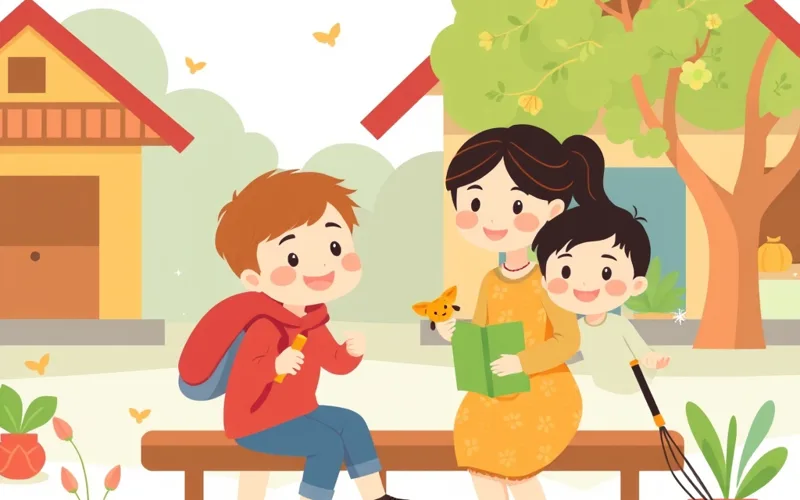 Học sinh Hà Nội dạy con phân loại rác bảo vệ môi trường