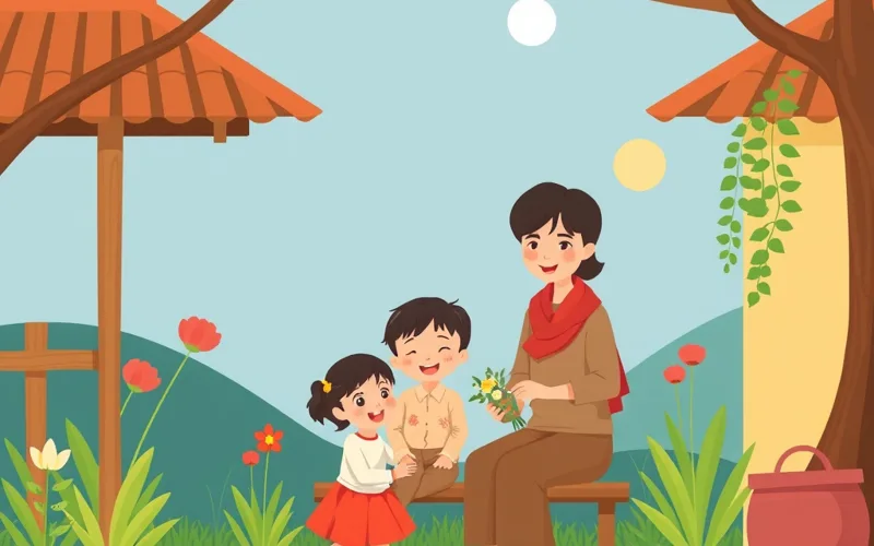 Hành trình xây nhà tình bạn dưới nắng hè