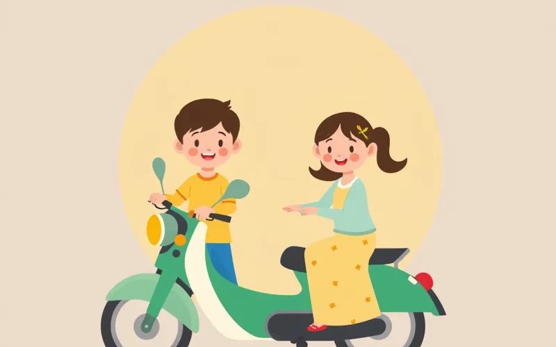 Người đàn ông 28 năm chở bệnh nhân miễn phí bằng xe máy