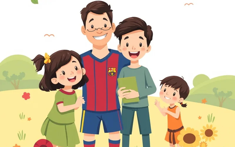Messi và cầu thủ Tây Ban Nha: Kỷ niệm tuổi thơ đáng nhớ