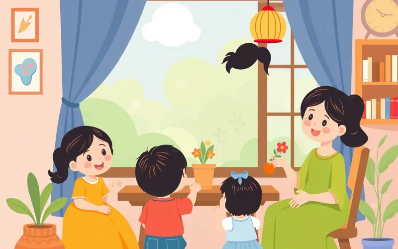 Biện pháp bảo vệ trẻ trong nhà kính mùa nắng nóng