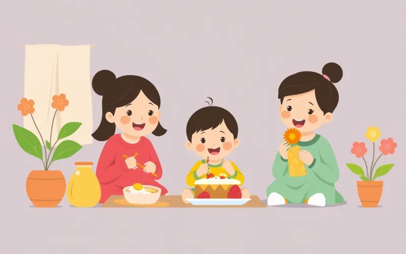 Gia đình 3 thế hệ làm bánh ú bá trạng dịp Đoan ngọ