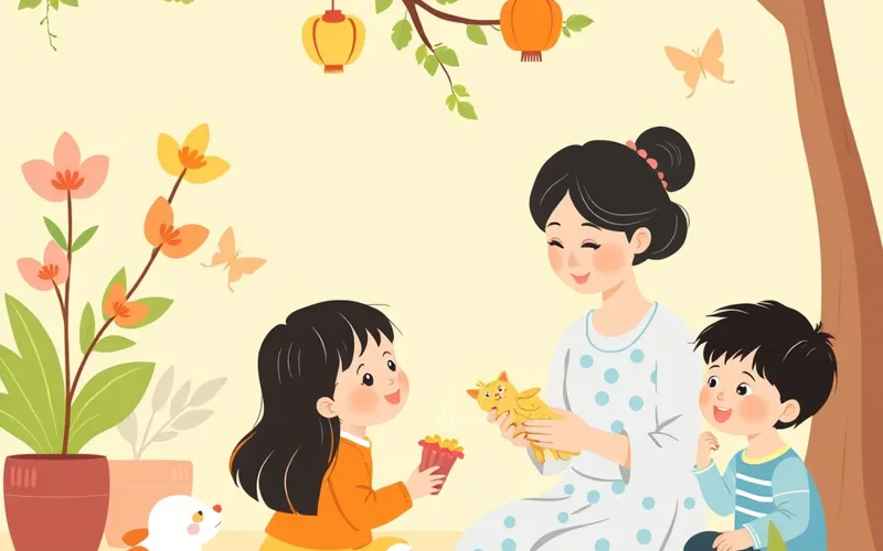 Hành trình vững vàng của mẹ bên gia đình nhỏ bé